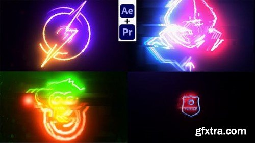 Videohive Laser Energic Logo Reveal (AE+Pre) 34003313