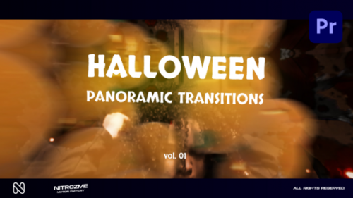 Videohive - Halloween Panoramic Transitions Vol. 01 for Premiere Pro - 48475029 - 48475029