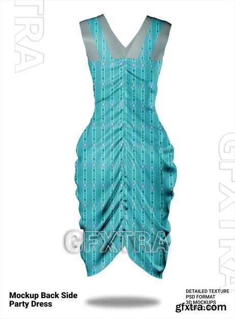 Allsided party dress mockup