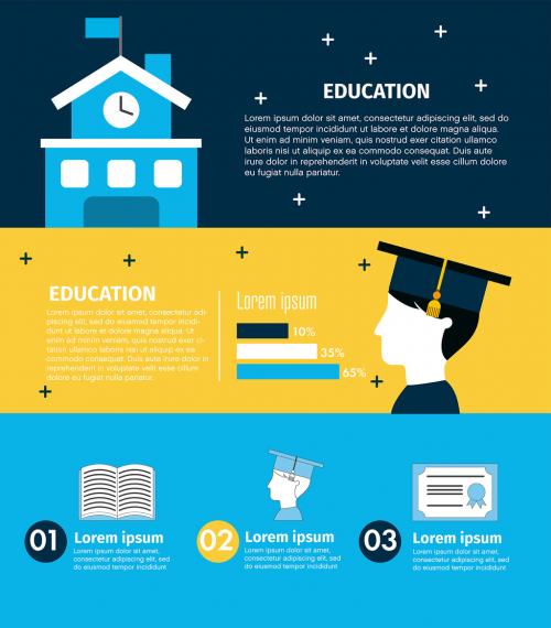 Illustrated Education Infographic - 203971819