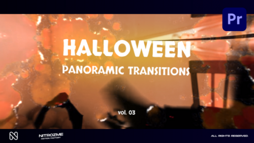 Videohive - Halloween Panoramic Transitions Vol. 03 for Premiere Pro - 48475071 - 48475071