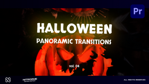 Videohive - Halloween Panoramic Transitions Vol. 04 for Premiere Pro - 48475141 - 48475141