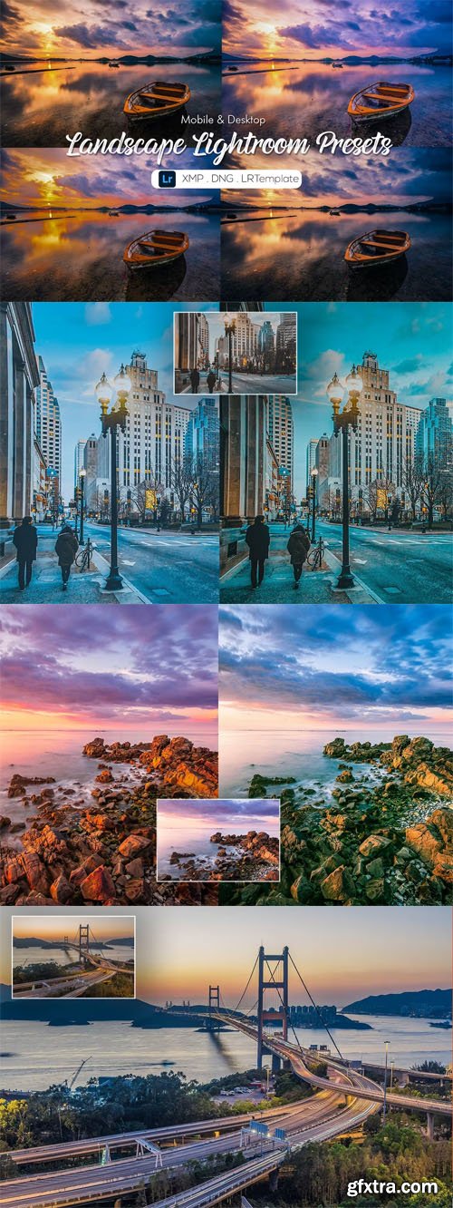 20 Pro Landscape Lightroom Presets