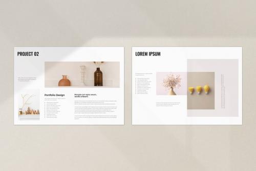 Minimal Portfolio Brochure Template