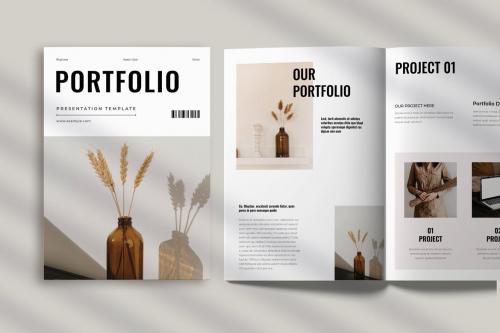 Minimal Portfolio Brochure Template