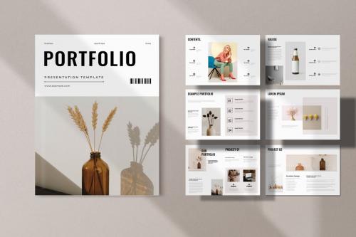 Minimal Portfolio Brochure Template