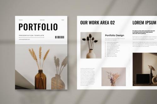 Minimal Portfolio Brochure Template