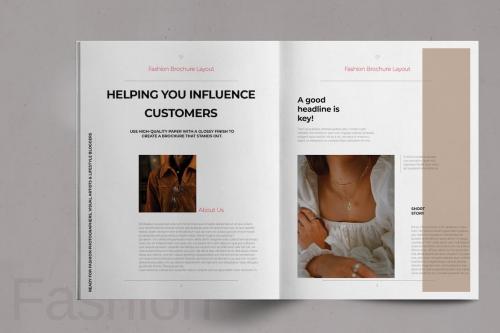 Fashion Brochure Layout Proposal
