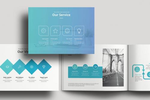 Business Brochure Landscape