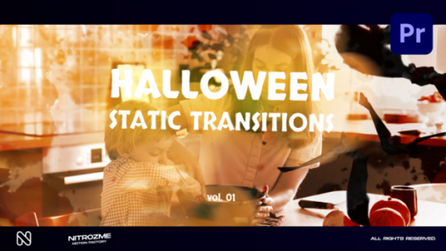 Videohive - Halloween Transitions Vol. 01 for Premiere Pro - 48475313 - 48475313