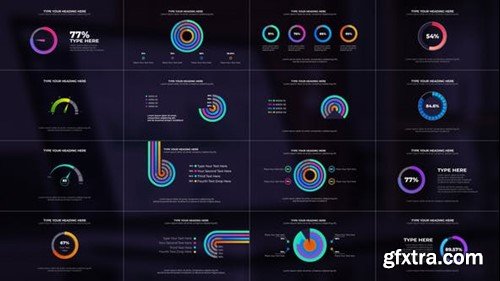 Videohive GRADIENT ROUND CHART 41476152