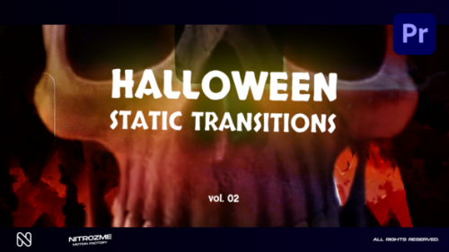 Videohive - Halloween Transitions Vol. 02 for Premiere Pro - 48475332 - 48475332