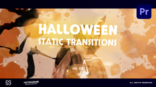 Videohive - Halloween Transitions Vol. 03 for Premiere Pro - 48475339 - 48475339