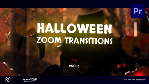 Videohive - Halloween Zoom Transitions Vol. 03 for Premiere Pro - 48475365 - 48475365
