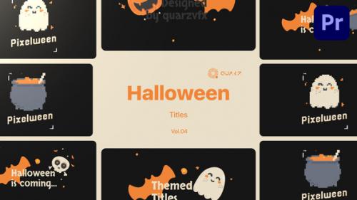 Videohive - Halloween Titles for Premiere Pro Vol. 04 - 48477308 - 48477308