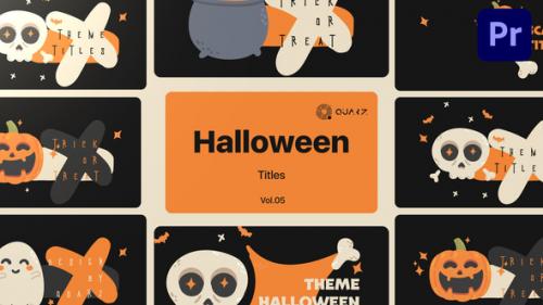 Videohive - Halloween Titles for Premiere Pro Vol. 05 - 48477586 - 48477586