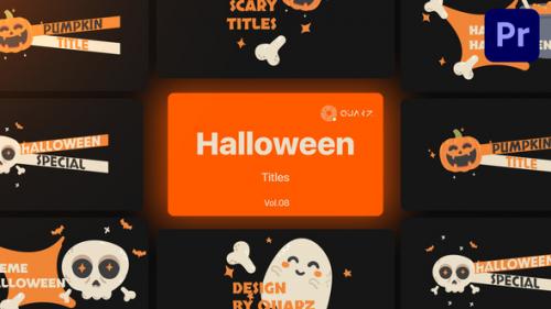 Videohive - Halloween Titles for Premiere Pro Vol. 08 - 48478066 - 48478066