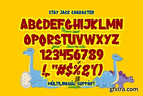 Stay Jack - Playful Display Font VJQKC9S