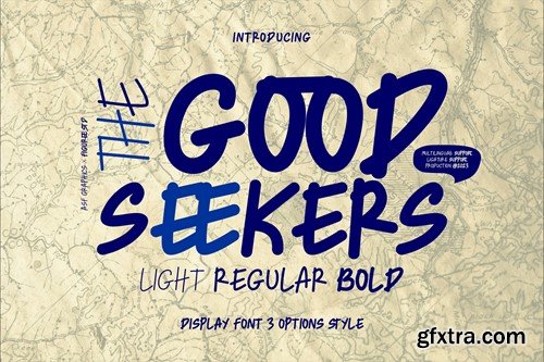 The Good Seekers - Handwritten Font DLWSUML