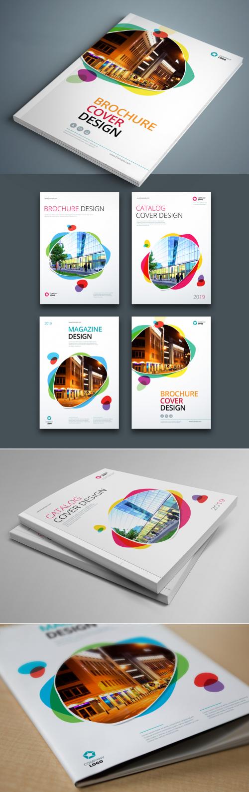 Business Brochure Cover Layouts - 208984879