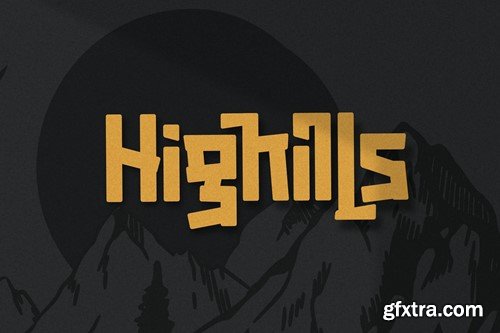 Highills Font 9HLT7BG