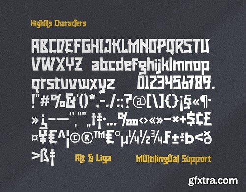 Highills Font 9HLT7BG