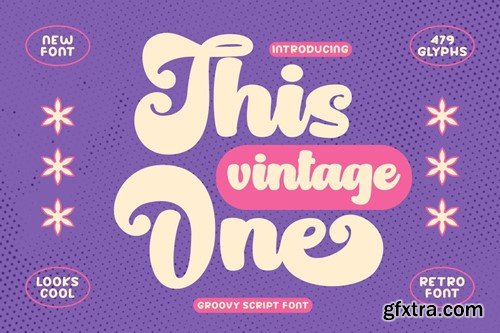 This Vintage One - Retro Font M7J6CSN