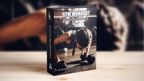 Videohive - Gym Workout Fitness Influencer Cinematic LUTs Pack - 48478264 - 48478264