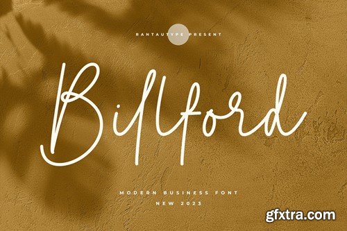 Billford Business Font YW2VQ5G