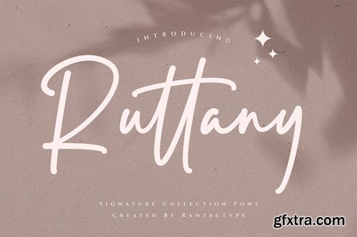 Ruttany Business Signature Font 3FZ4NWD