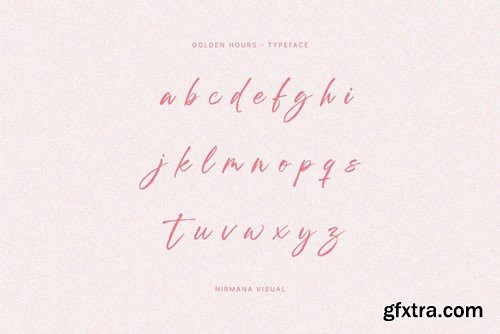 Golden Hours - Brush Logo Font 8S2XGSD