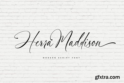 Herra Maddison A Modern Script Font 46ZUF2J