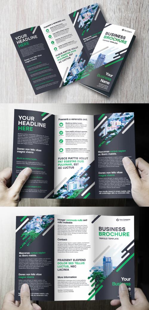 Tri-Fold Brochure Layout - 210199070