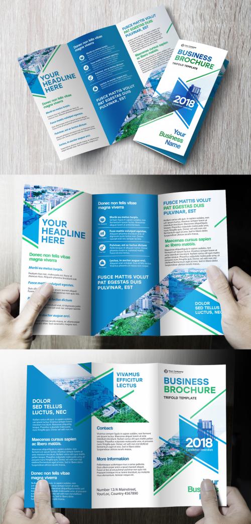 Tri-Fold Brochure Layout - 210199094