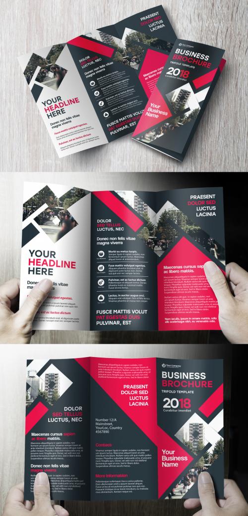 Tri-Fold Brochure Layout - 210199103