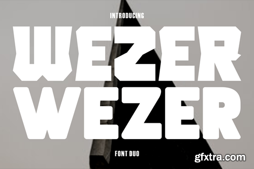 Wezer – Display Bold Font Duo 967CHPG