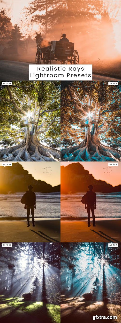 Realistic Rays Lightroom Presets