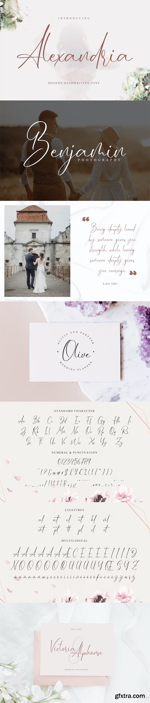 Alexandria - Handwritten Script Font