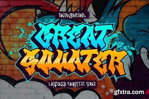 Great Squater - 3d Layered Graffiti Font BMSJMGM