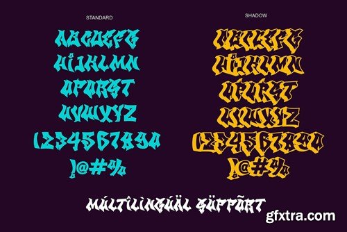 Great Squater - 3d Layered Graffiti Font BMSJMGM