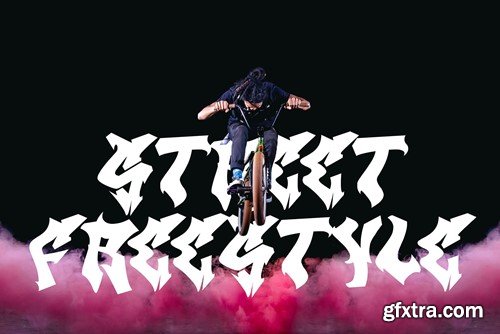 Great Squater - 3d Layered Graffiti Font BMSJMGM