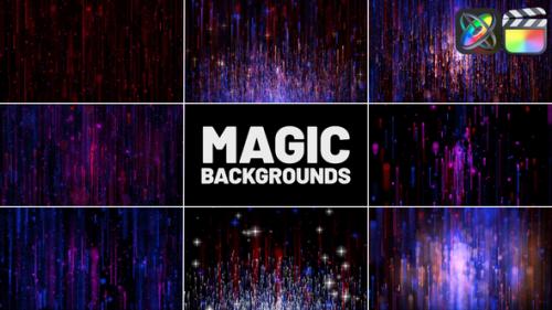 Videohive - Collection of Magic Backgrounds for FCPX - 48504577 - 48504577