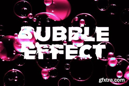 Bubble Distortion Text Effect VE3SQG8