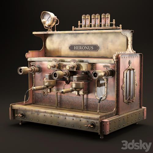 steampunk coffee machine