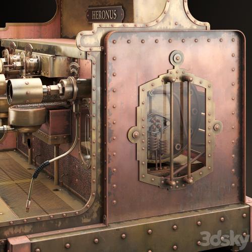 steampunk coffee machine