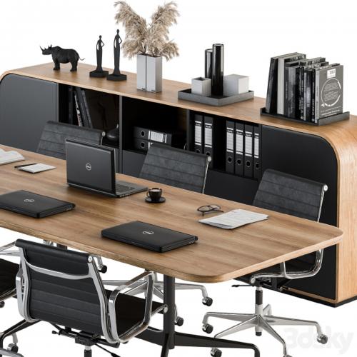 Meeting Table with office chair 07