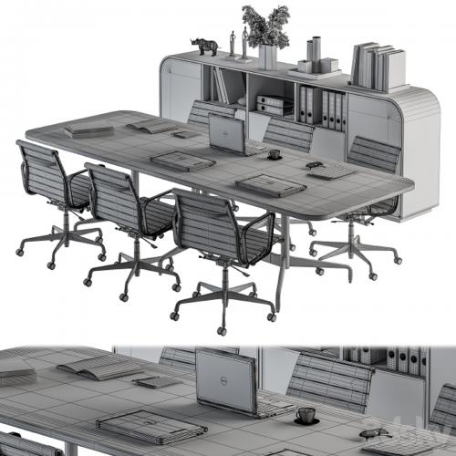 Meeting Table with office chair 07