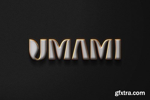 Luxury 3D Steel Logo Mockup 2S5SXMM