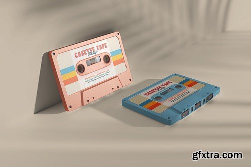 Cassette Tape Mockup P4V3P6W