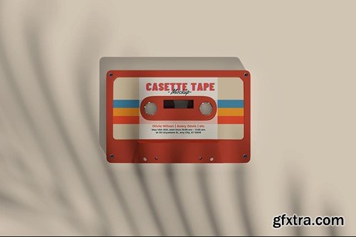Cassette Tape Mockup P4V3P6W